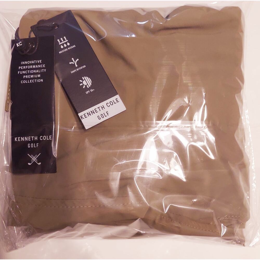 $79 Kenneth Cole Men’s Nylon Stretch Golf Shorts UPF 50+, Moisture Wicking Sz 46 - Picture 8 of 8